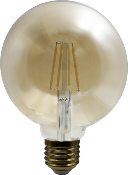 Actual product image Globo LED Light Bulb Glass Amber, 1xe27 LED (E27)
