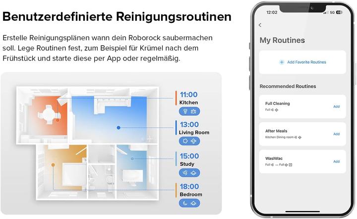 Image du produit Roborock S8+ (Robot d'aspiration et de nettoyage)