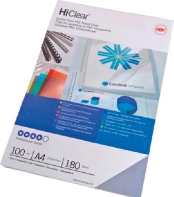 Actual product image GBC HiClear - foils A4 50 pcs - 0,24 mm, crystal clear