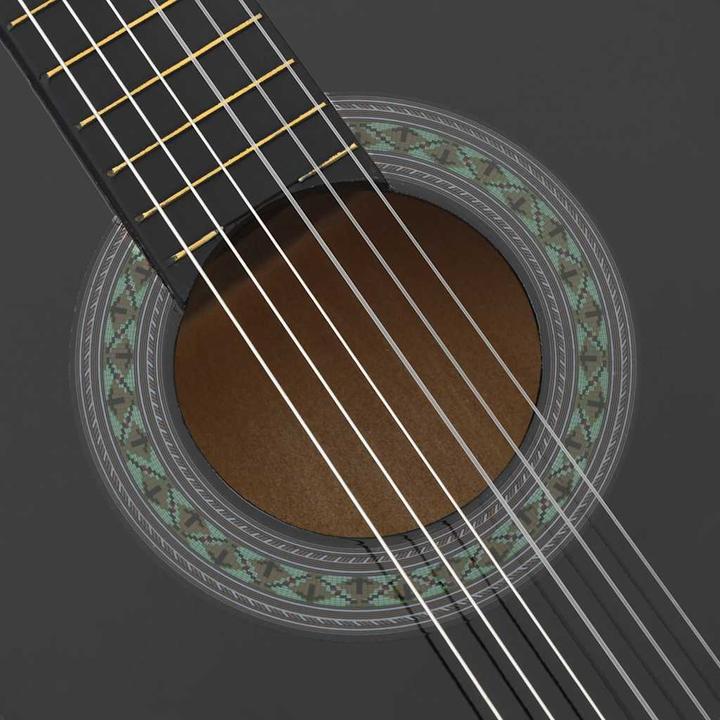 Actual product image vidaXL Jahleel (Classical guitar, Nylon, Lime wood, Hard plastic)