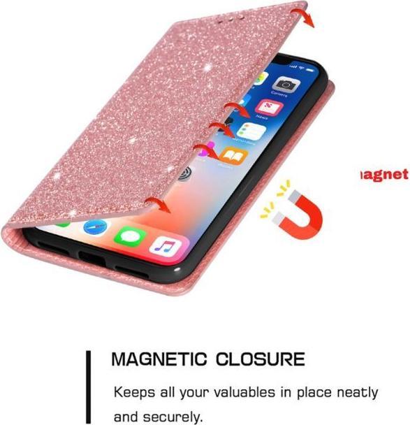 Produktbild MU Style Glitter Sequins Stand Series (Apple iPhone 15 Plus)