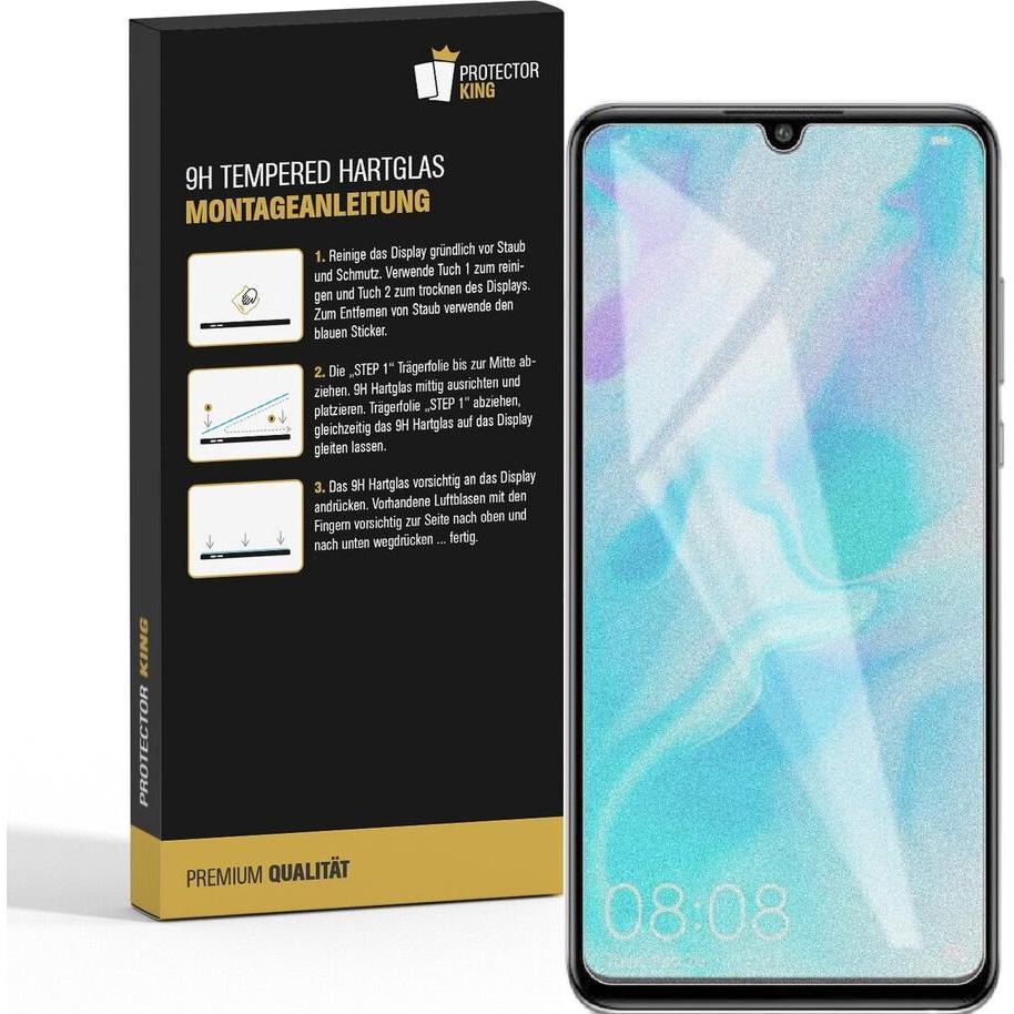 Thumbnail - Protectorking 2x Echtes Tempered 9H Panzerhartglas Matt Entspiegelt (2 Stück, Huawei P30 Lite), Smartphone Schutzfolie, ...