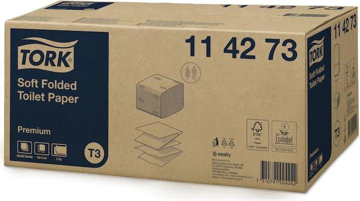 Produktbild Tork Soft Folded Toilet Paper 2 Ply (1 Stk.)