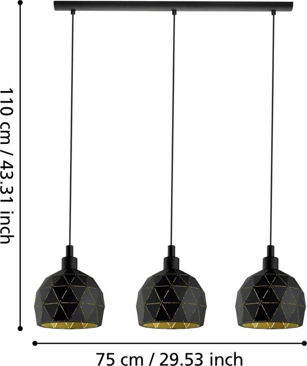 Actual product image EGLO Roccaforte (E14)