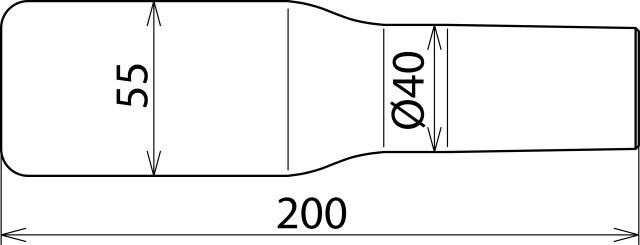 Actual product image Dehn FD55NS