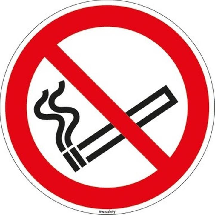 Neutralware Bord verboden te roken Type aanduiding van het motief: Smoking verbo...