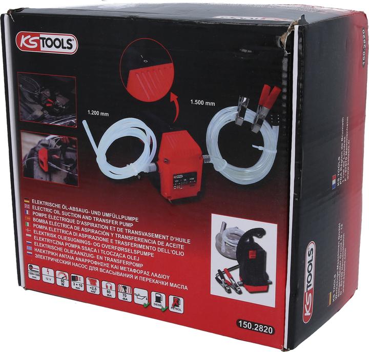 Produktbild KS Tools Elektrische Ölsaug- und Förderpumpe
