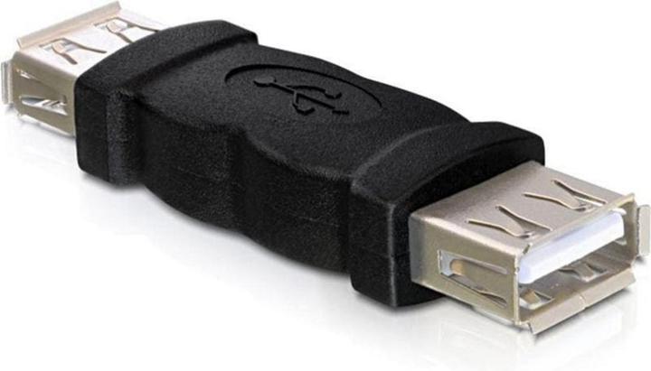 Produktbild Delock USB 2.0 Adapter USB-A Buchse - USB-A Buchse (USB-A, 11 cm)