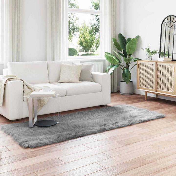 Produktbild vidaXL Kunstschaffell Teppich (80 x 250 cm)