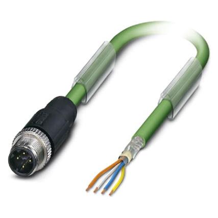Phoenix Contact Verde 1524336 Interfaccia Cavo / Adattatore Di Genere Cavo + Spina Elettrica,