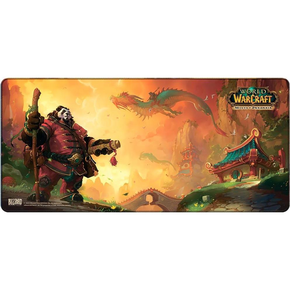 Blizzard World of WarCraft - Pandaren With Lanters - Mousepad (XL), Tappetino mouse, Multicolore