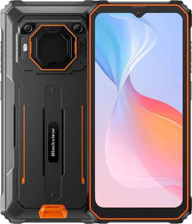 Image du produit Blackview BV6200 Pro (128 Go, Orange, Noir, 6.56", Double SIM, 4G)