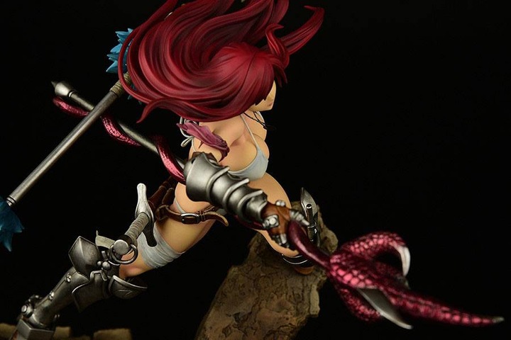 Actual product image Orca Fairy Tail statuette 1/6 Erza Scarlet the Knight Ver. Refine 2022 31 cm