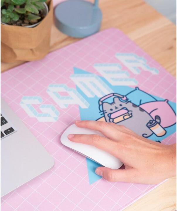 Actual product image Grupo Erik PUSHEEN - Gamer - Tapis de Bureau XL (XXL)