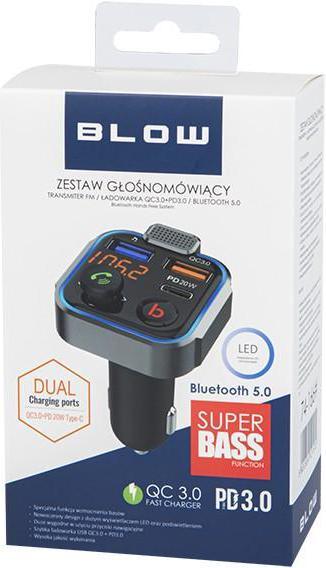 Image du produit Blow Bluetooth 5.1 + Qc3.0 Transmetteur FM