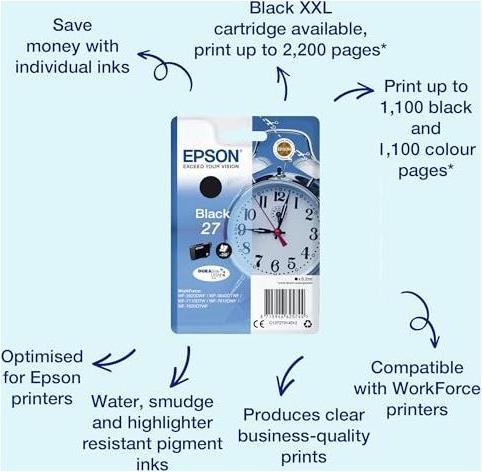 Produktbild Epson 27 DuraBrite Ultra (BK)