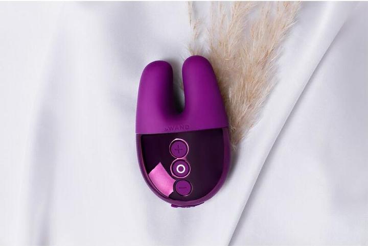 Actual product image Le Wand Lay-on vibrator "Double Vibe" Cherry