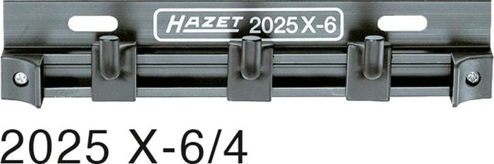HAZET Führungsschiene ∙ mit Haken 2025X-6/4 ∙ Anzahl Werkzeuge: 4 (4 x)