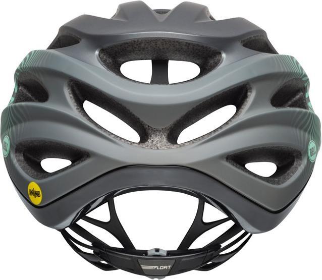 Actual product image Bell Helmet Formula Tsunami Matte Gloss Gunmetal Mint dydis L (58-62cm) (58 - 62 cm)