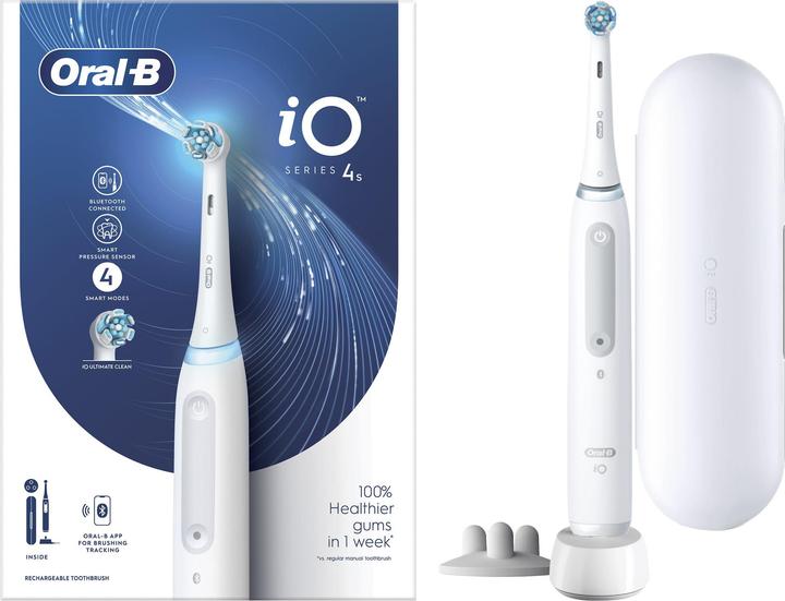 Produktbild Oral-B iO 4S Erwachsener Vibrierende Zahnbürste Weiss