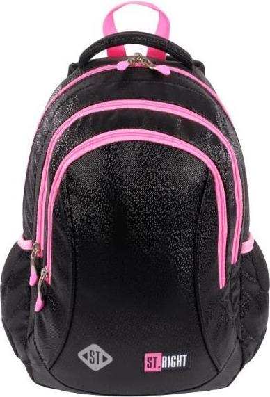 Actual product image Majewski 3-fold backpack ST. RECHTS BP-26 Black glitter