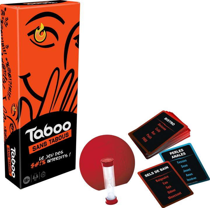 Produktbild Hasbro Taboo Uncensored Europe (Fr) (Französisch, 4 Spieler)