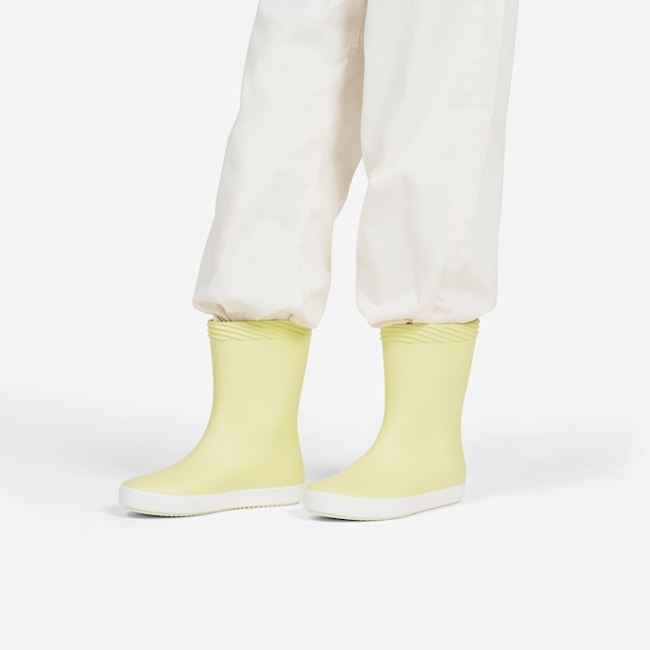 Tribord Gummistiefel Regenstiefel Kinder Segeln 100 gelb