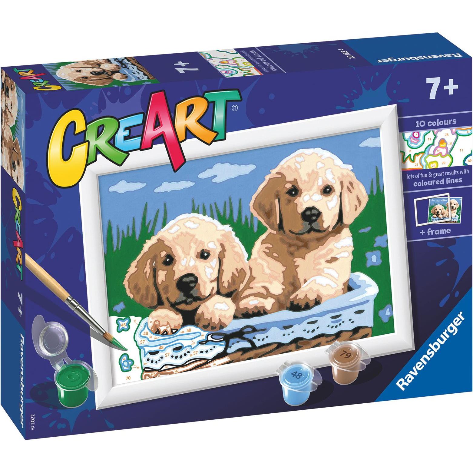 Ravensburger CreArt Cute Puppies - (11220188)