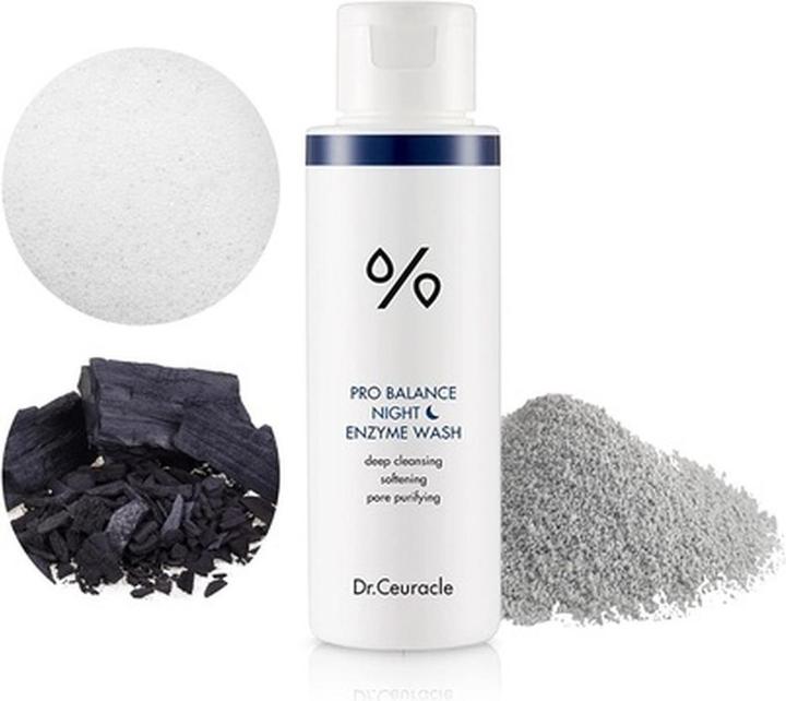 Produktbild Leegeehaam Dr.Ceuracle Pro Balance Night Enzyme Wash Maltose Corn Starch Powder Cleanser 150ml (Reinigungsschaum, 150 ml)