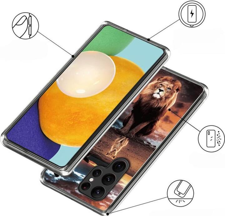 Produktbild Cover-Discount Cover Handyhülle IMD Löwe (Samsung Galaxy S24 Ultra)
