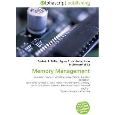 Memory Management, Fachbücher von Agnes F. Vandome, Frederic P. Miller, John McBrewster