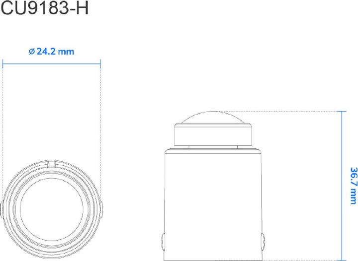 Image du produit Vivotek V-SERIE CU9183-H (câble de 5M) (1920 x 1920 pixels)