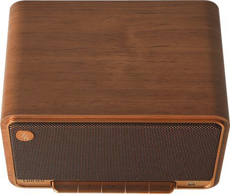 Actual product image Edifier D32 Multiroom-capable WiFi speaker Bluetooth wood retail (11 h)