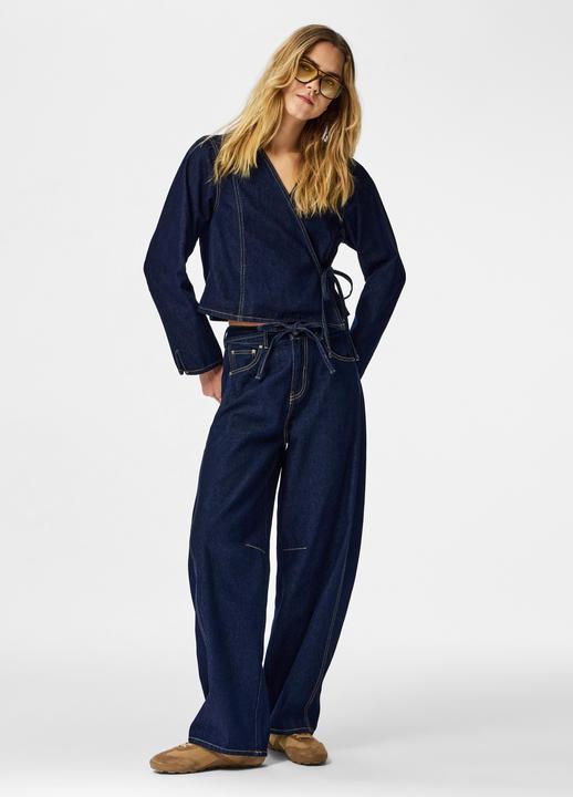 Immagine prodotto Pieces PCFENNA DENIM Wickelbluse (M)