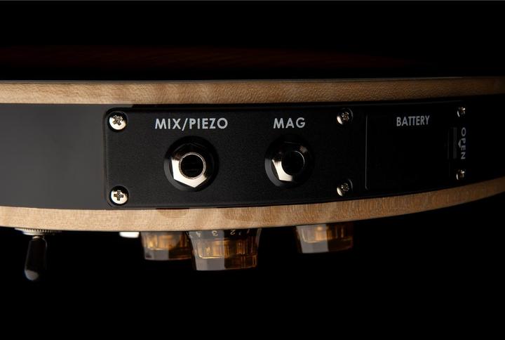 Produktbild PRS SE Hollowbody II Piezo Orange Tiger Smokeburst (E-Gitarren Set, Beveled Maple Back with Flame Maple Veneer, Beveled Maple Top with Flame Maple Veneer, mahogany)