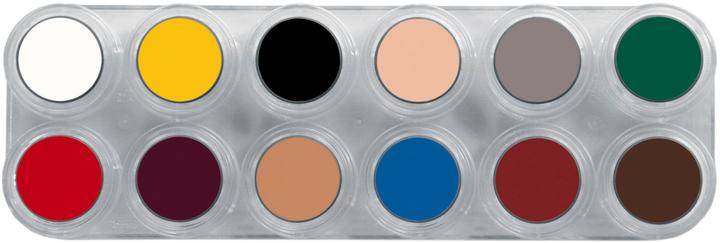 Actual product image Grimas Créme Makeup Palette 12B