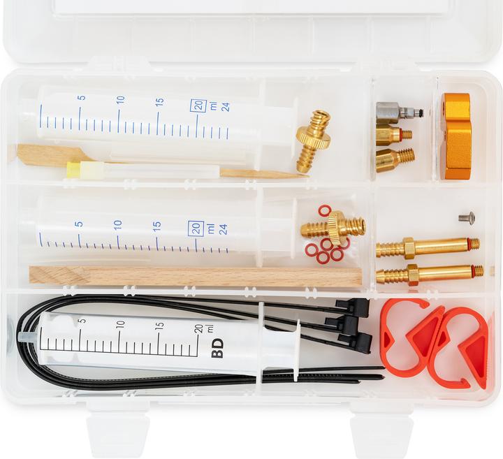 Actual product image Trickstuff Universal bleeding kit