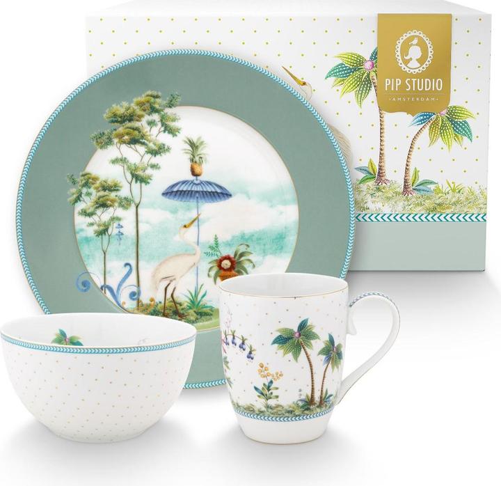 Actual product image PIP Studio Jolie Blue Frühstücksset Set3 (1 pcs.)