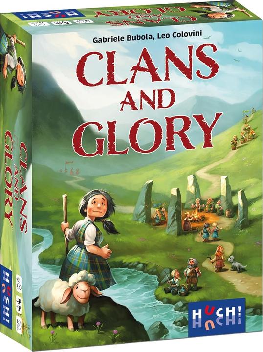 Immagine prodotto Clan e gloria (d,e,f) (Francese, Inglese, Tedesco, 2 - 4 Giocatori)