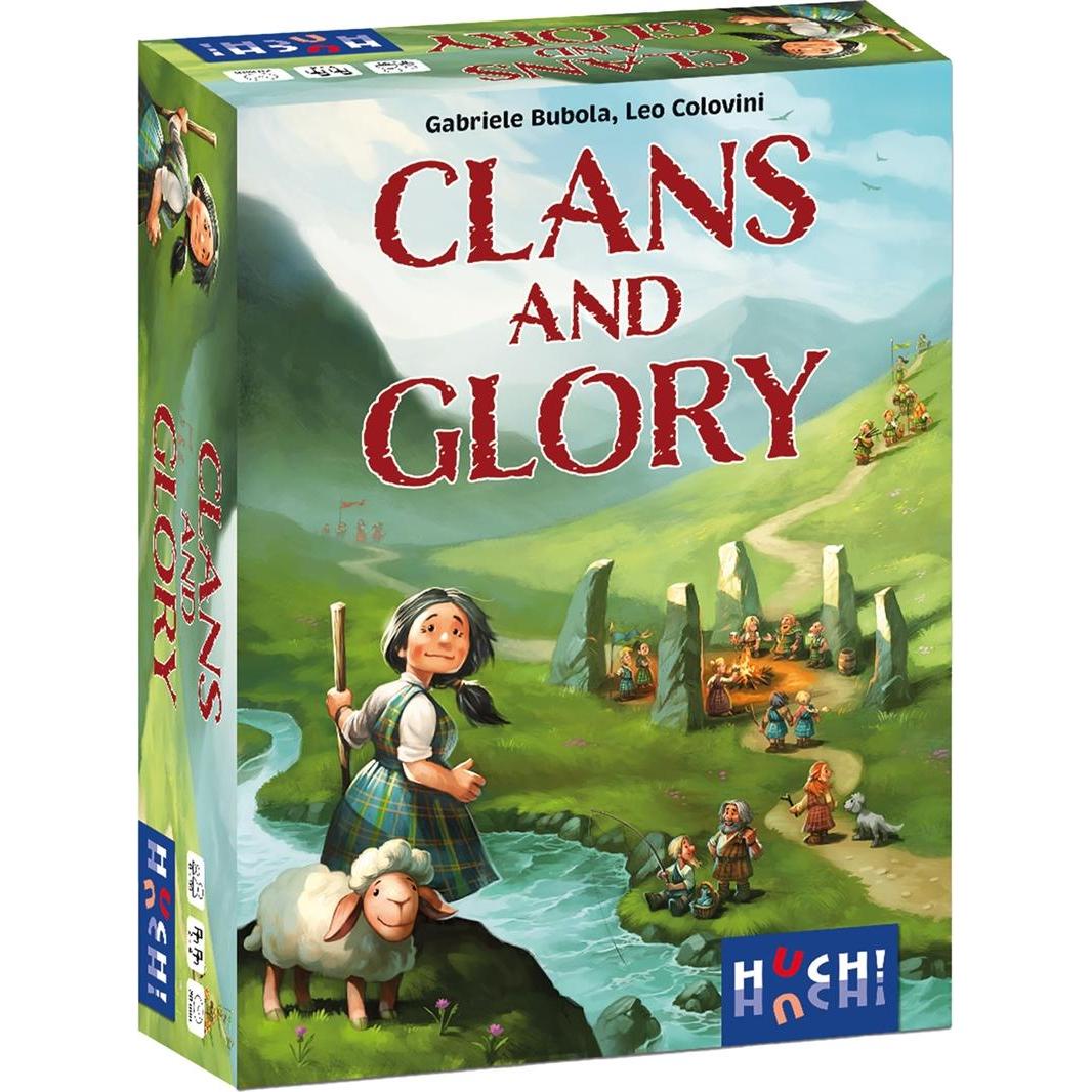 Huch Clans and Glory (d,e,f) (Deutsch, Englisch, Französisch, 2 - 4 Spieler) (883551)