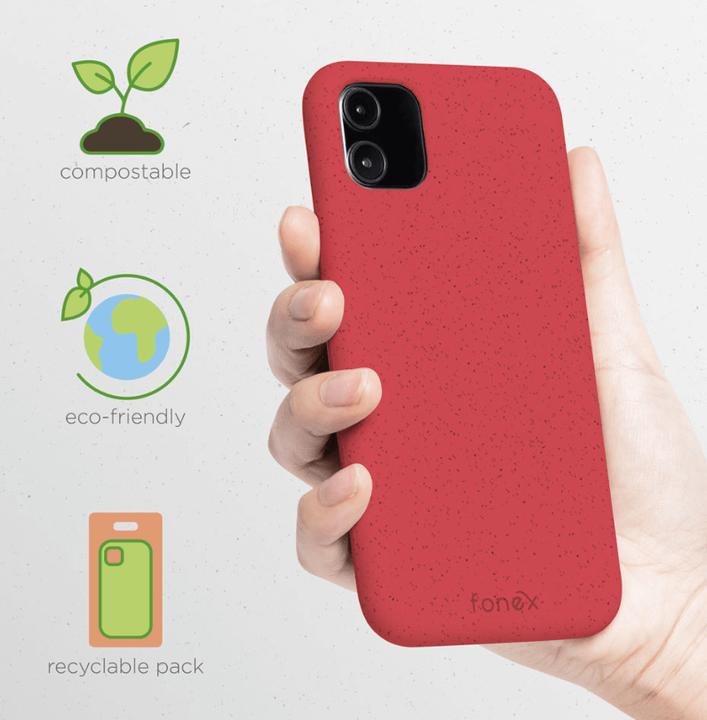 Produktbild Fongex iPhone 13 Pro Max - Eco-Friendly Bio Case rot (Apple iPhone 13 Pro Max)