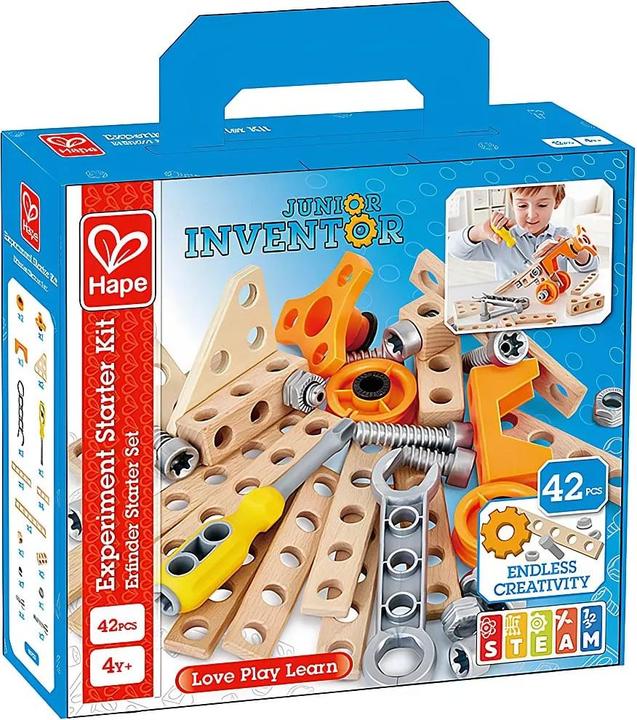 Actual product image Hape Inventor Starter Set