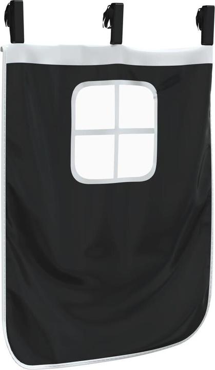Image du produit vidaXL Rideaux pour lit mezzanine avec tunnel et tour Blanc et