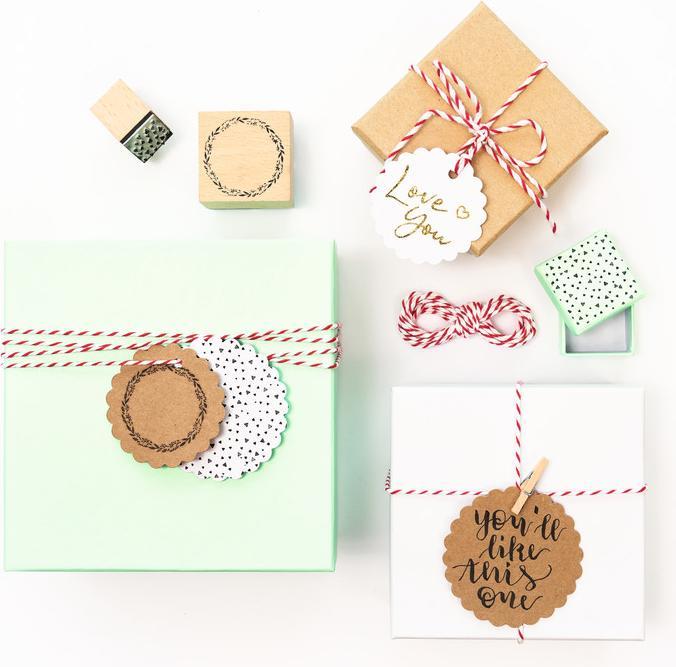 Actual product image Folia Gift tags (Gift decoration, 12 x)