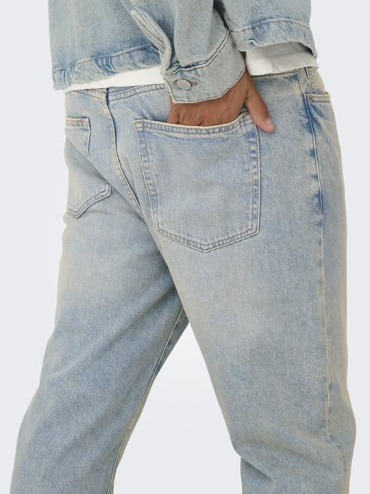 Immagine prodotto Only & Sons ONSEDGE Mittlere Taille Gerade geschnitten Jeans Normal geschnitten jeans (W33/L34)