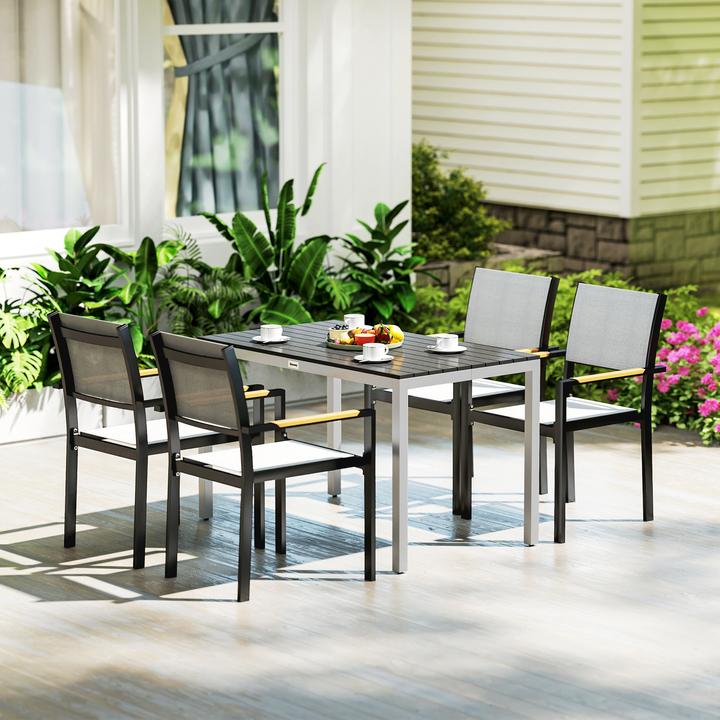 Produktbild Outsunny Gartentisch (120 x 70 x 72 cm)