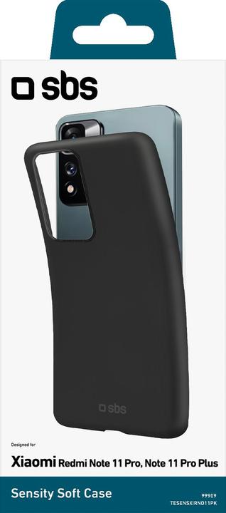 Immagine prodotto SBS Sensity Cover Xiaomi Redmi Note 11 Pro/Note 11 Pro Plus, nero (Xiaomi Redmi Nota 11 Pro)