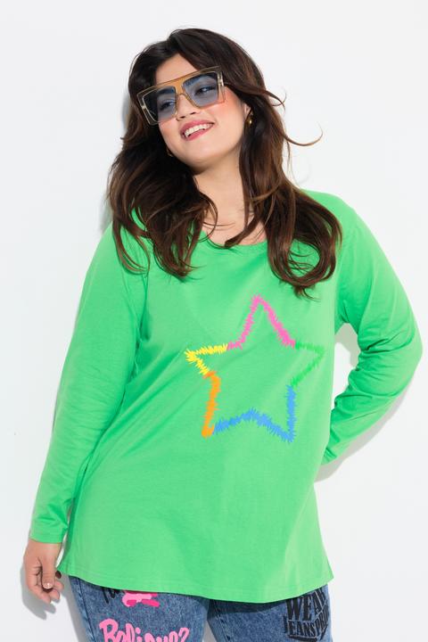 Produktbild Angel of Style Langarmshirt, Neon-Stern (44)