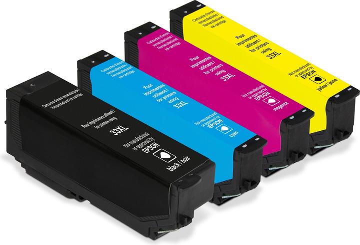 Generic Ink Tinte Epson 33 XL Multipack (BK, C, M, Y)