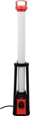 Produktbild Yato Profi LED Tower Baustrahler mit Steckdose und Stativ, 360° 3800 Lumen, 50 Watt, Höhe: 107 cm, I (3800 lm)